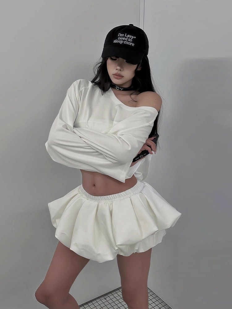 Asymmetric Top Women - 2025 하라주쿠 패션 디자인 캐주얼 정장
