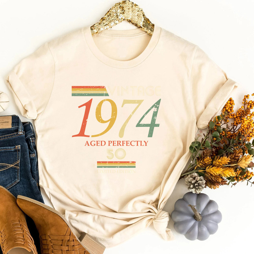 Women'S Fashion From The 80S - 1974년 탑 티셔츠 십대 재미있는 귀여운