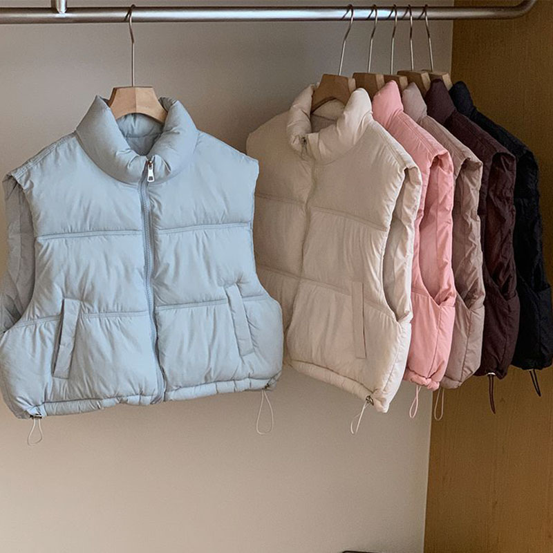 2026 새로운 여성 짧은 조끼 레이디 캔디 컬러 다목 - Women'S Fashion Gilet 리뷰 및 가격