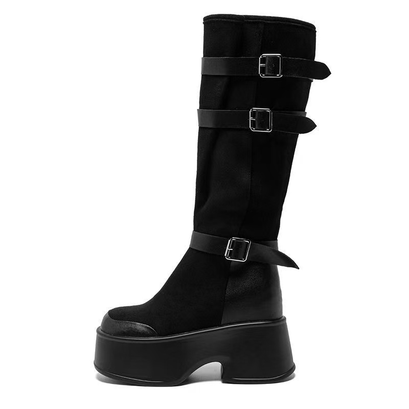 2026년 신상 11cm 가을 겨울 가죽 여성 니하이  - Women'S Fashion Winter 2026 리뷰 및 가격