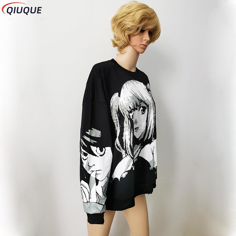 애니메이션 데스노트 미사 아마네 후디 소녀 하라주쿠 코 - Hoodie Women Oversized 리뷰 및 가격