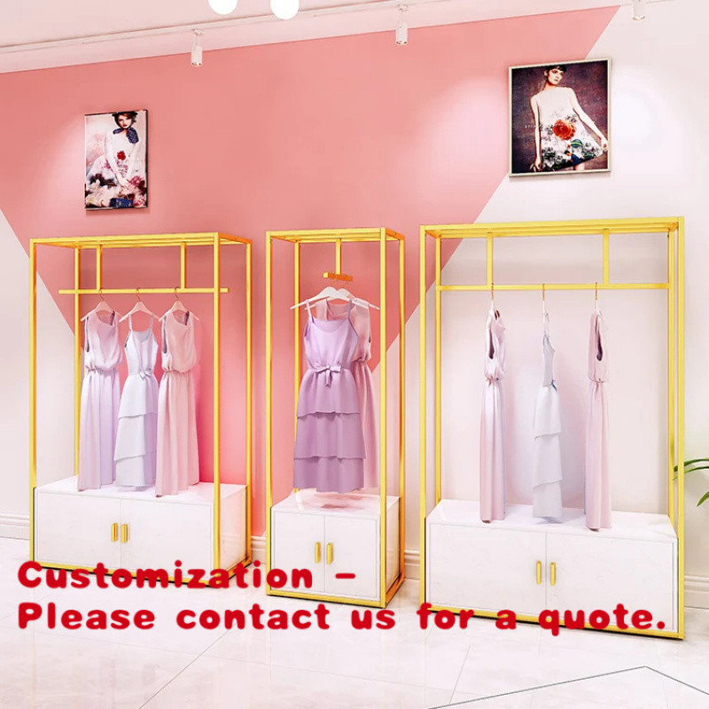 맞춤형 여성 의류 매장 진열대 금속 소매 부티크 아동복 - Women'S Fashion Retailers 리뷰 및 가격