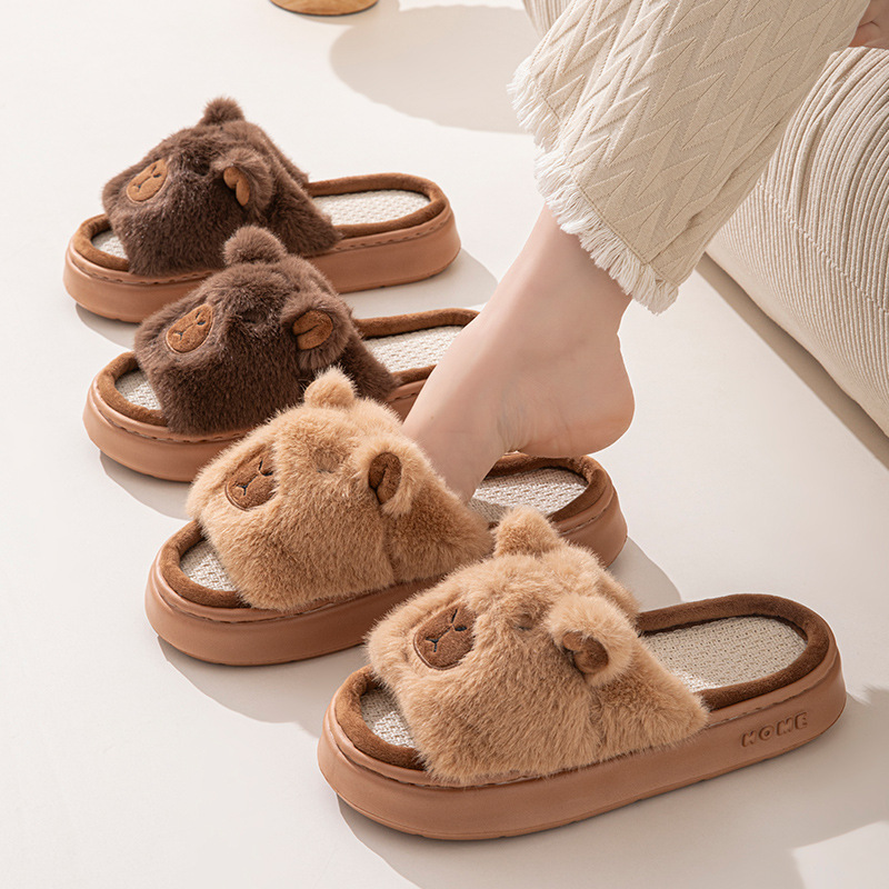 헴프 카툰 여성 슬리퍼 홈 플랫 캐주얼 봄 여름 럭셔리 - Women Fashion Ideas 리뷰 및 가격