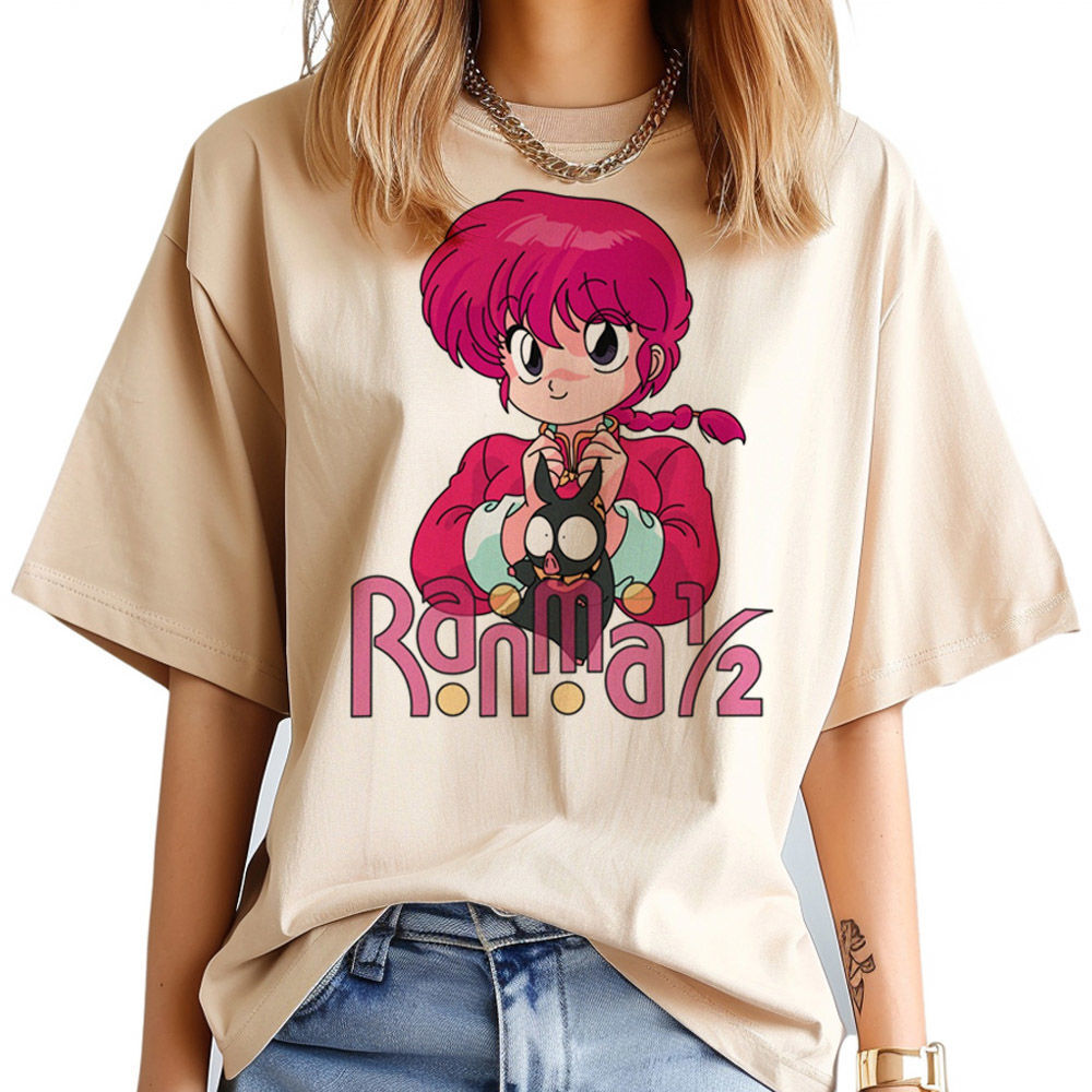 Ranma 탑 티셔츠 틴 레트로 80년대 고딕 통기성  - Women'S Fashion From The 80S 리뷰 및 가격